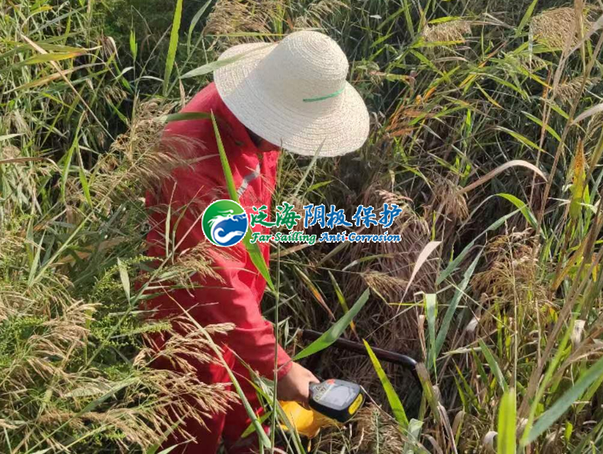 埋地钢制管道防腐层破损点检测
